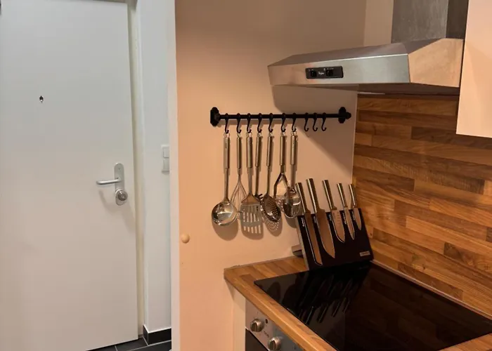 Ruhiges Garten-apartment Mit Gratis Parkplatz דירה *